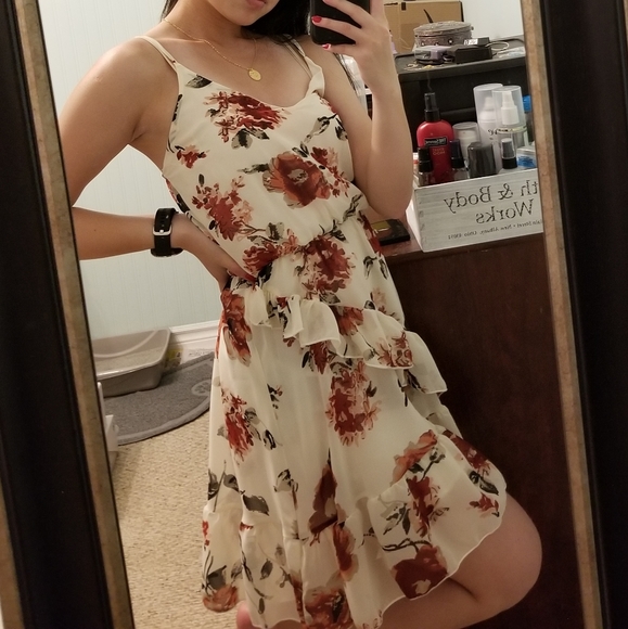 ECLIPSE Floral Wrap Dress - Picture 2 of 5